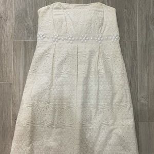 Lilly Pulitzer white eyelet Betsey dress